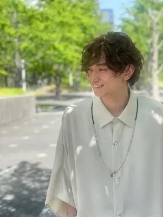 ショート メンズ 植田 能生のヘアスタイル