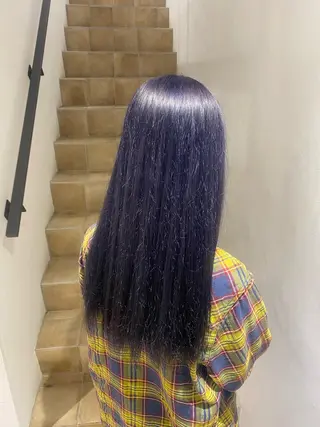 ロング カラー BUZZ 自由が丘所属・niimi rimuのヘアスタイル