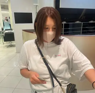 ミディアム 𝐲𝐮𝐫𝐚🩰 湘南台/大人ショートのヘアスタイル