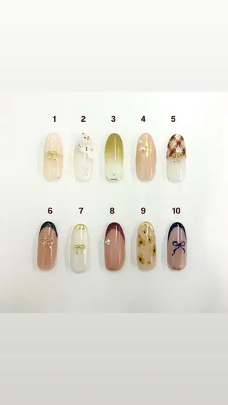 ネイル セプトアカデミー りんのネイルデザイン