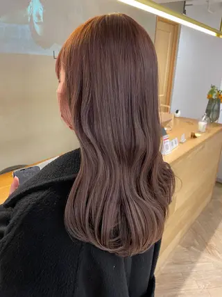 ロング カラー 'ele 🦄堀内佑茉のヘアスタイル