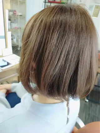 ショート 坂入 瑶希のヘアスタイル
