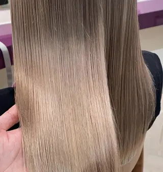 カラー ロング 銀座店長🌟 片山雄太のヘアスタイル