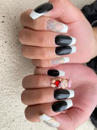 セミロング ネイル ✴︎ Delightのネイルデザイン