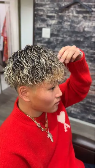 メンズ 堀 愛菜のヘアスタイル