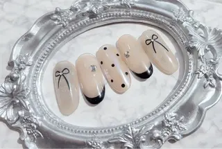 ネイル H3 Nail Tsuki🦋💙のネイルデザイン