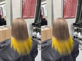 セミロング カラー 🔱ハイトーン/ デザイン/ogi🔱のヘアスタイル