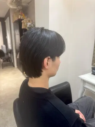 メンズ レイヤー/ハイトーン ヒガシサヨのヘアスタイル