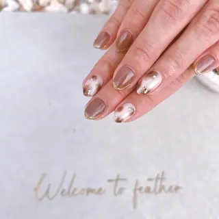 ネイル Feather MAIのマツエク・マツパデザイン