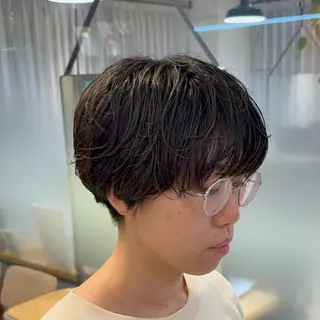 ショート パーマ Lomalia もえかのヘアスタイル