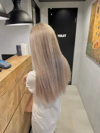 カラー SOURCE河原町 LICOのヘアスタイル