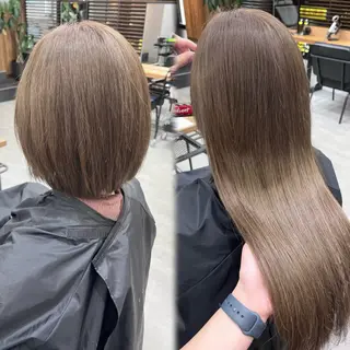 ロング カラー RIO🩶NEXT/ エクステ/ハイトーンのヘアスタイル