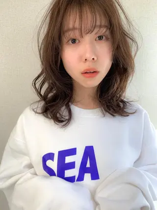 セミロング カラー ELTE表参道所属・✨上品レディーなヘア スタイルへ✨髙木諒也のヘアスタイル