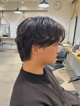 パーマ メンズ moeka 表参道のヘアスタイル