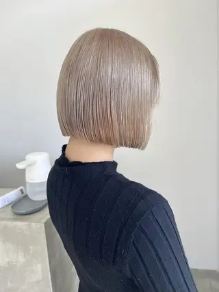 ショート カラー Nought etre 西金沢のヘアスタイル