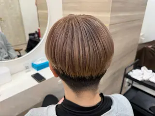 ショート カラー パーマ メンズ 🌼おとは🌻 Ess 熊谷のヘアスタイル