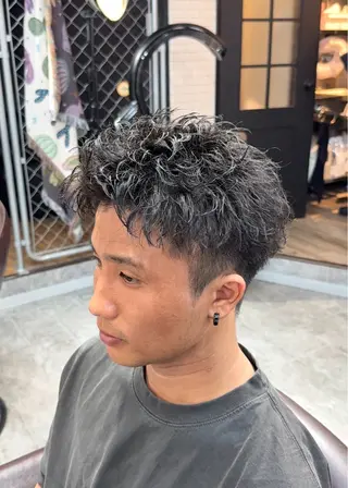 ミディアム HairSalonAMIGO所属・田中 郁人のヘアスタイル