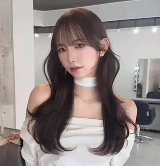 ロング レイヤー・ブリーチ kiyotoshiのヘアスタイル