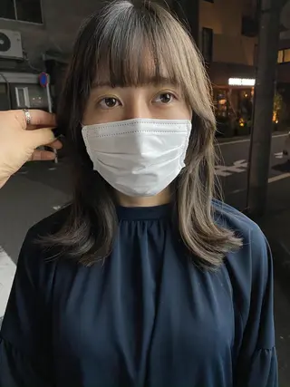 ミディアム 🍀デザインカラー 🍀齋藤　翔龍のヘアスタイル