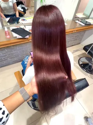 ロング 縮毛矯正/まつ毛 パーマ/のの🍒のマツエク・マツパデザイン