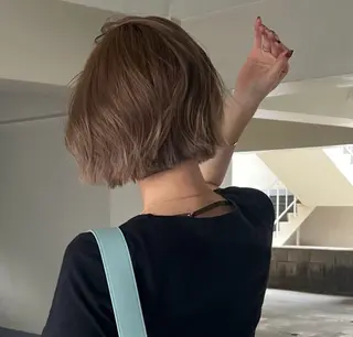 ショート カラー ☆unu☆ ナナミのヘアスタイル