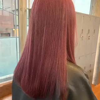 セミロング カラー ヘアアレンジ ブリーチカラー特化 🥣/渡邉日向のヘアスタイル