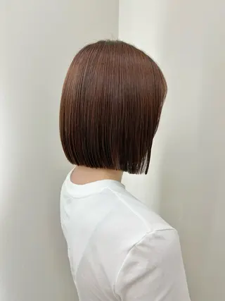 ショート 当日予約◎ボブ/ 透明感カラー/まこのヘアスタイル