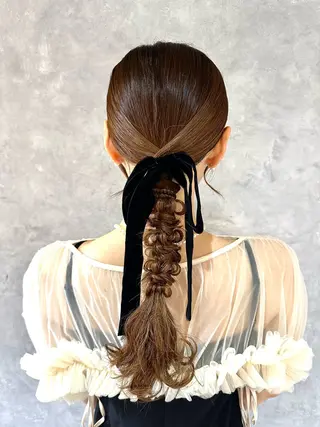 ヘアアレンジ 🫧アレンジ･髪質 改善maica🫧のヘアスタイル