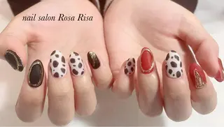 ミディアム ネイル ネイルスタジオ シェイクユアハンズのネイルデザイン