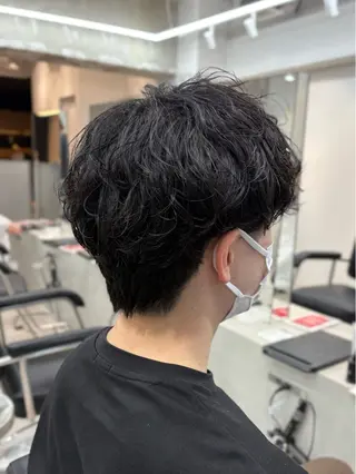 ショート パーマ メンズ 大宮/メンズパーマ /田中智のヘアスタイル