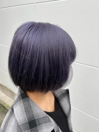 ショート まさき✂︎ブリーチ／ デザインカラーのヘアスタイル