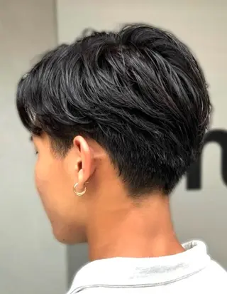 パーマ メンズ lmu byif(ﾘﾐｭｰﾊﾞｲｲﾌ)所属・MIYU /メンズパーマ✨💫のヘアスタイル