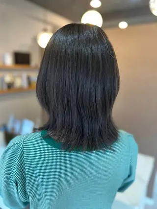 ミディアム Splen deur所属・重岡 美月のヘアスタイル