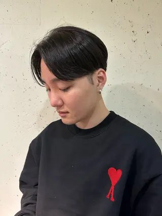 メンズ 🐈ブリーチ/ベージ ュ/ボブmiyu🐈のヘアスタイル