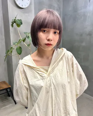 ショート カラー デザイン/レイヤー Kaito🐩/栄のヘアスタイル