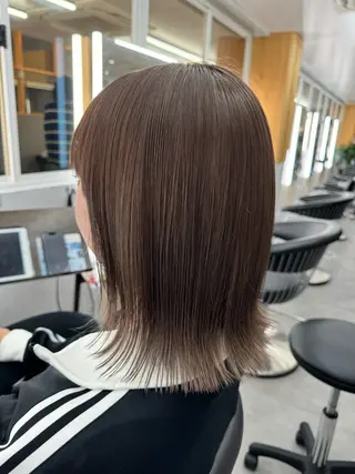 ミディアム カラー 【縮毛矯正/カラー】 今野寛己のヘアスタイル