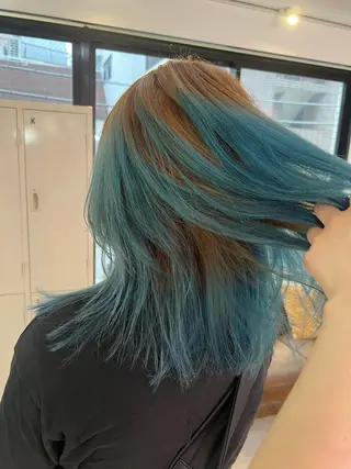 ミディアム 💥ウルフカット デザインあんな💥のヘアスタイル