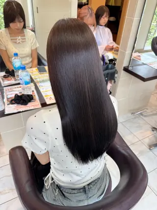 ロング ⭐️透明感カラー/ パーマ⭐️宮野翔のヘアスタイル