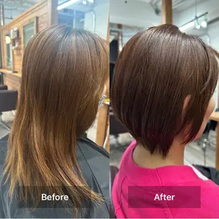 ショート ハットリ 代表のヘアスタイル