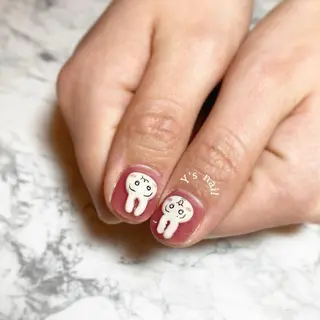 ネイル 手書きが得意🖌️ Y’s  nailのネイルデザイン