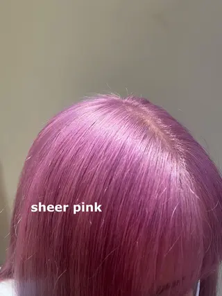 カラー 暖色カラー🍒 yume ໒꒱のヘアスタイル