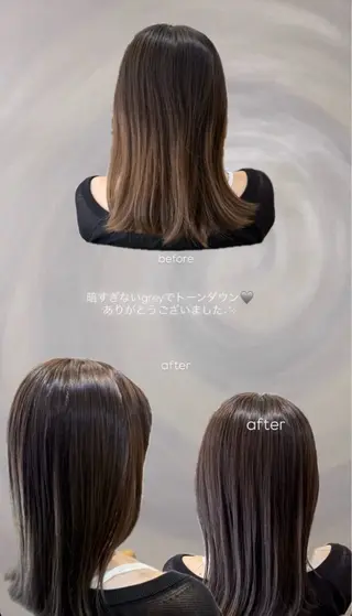 カラー KURAKU所属・無料パーマモデル/ 🌟ひまり🌟のヘアスタイル