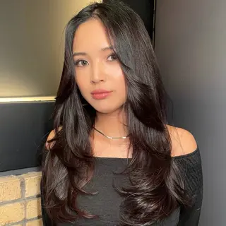 ロング カラー レイヤー /髪質改善/ariのヘアスタイル