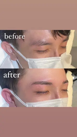 メンズ アイブロウ メンズ眉毛専門 みさ 指名料1000円の眉毛・アイブロウイメージ