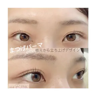 マツエク・マツパ and Rita 蒲生店所属・andRita蒲生店 kanouのマツエク・マツパデザイン