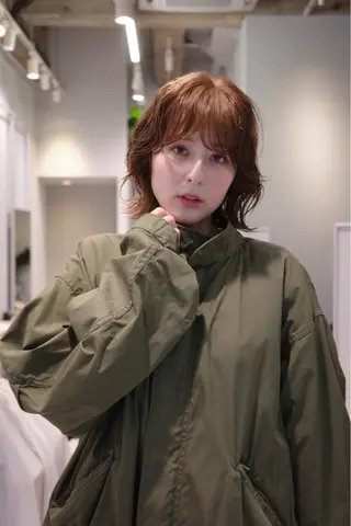 ショート 🌀渋谷ボブパーマ 🌀河野瑠太のヘアスタイル