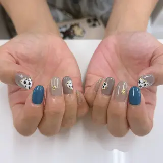 ネイル Yuna🫧/所沢 /ワンホンネイルのネイルデザイン