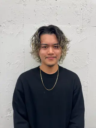ショート カラー パーマ メンズ 💈メンズ特化💈 TASUKUのヘアスタイル