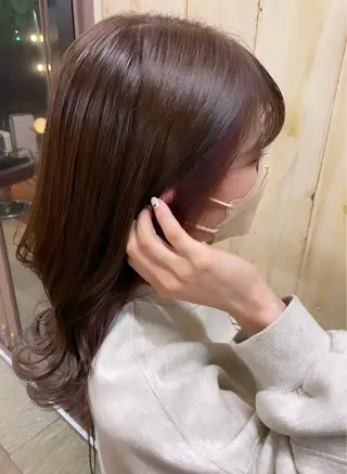 ミディアム カラー ayaka |トレンドヘアのヘアスタイル