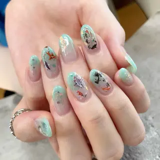 ネイル 東 千夏のネイルデザイン